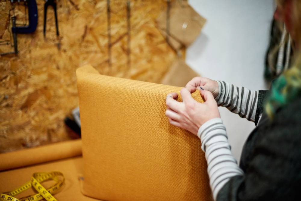 Sofa reupholstery in Singapore by Loft Furniture experts